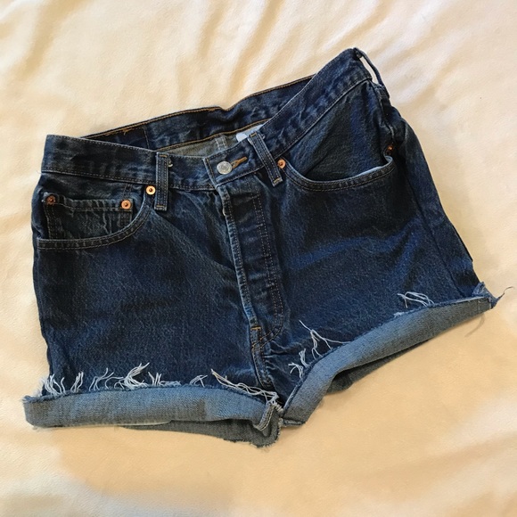 Levi's Pants - {Levi’s 501} cut offs high waisted shorts